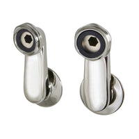 Thumbnail for Aqua Vintage AE3SE6 Swivel Elbows for Tub Faucet, Polished Nickel - BNGBath