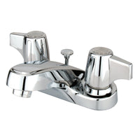 Thumbnail for Kingston Brass KB160B 4 in. Centerset Bathroom Faucet, Polished Chrome - BNGBath