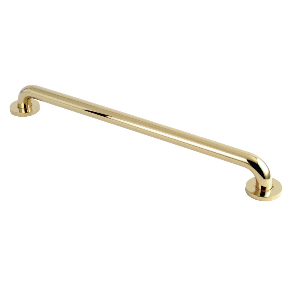 Kingston Brass DR514242 Meridian 24" Grab Bar, 1-1/4" Diameter, Polished Brass - BNGBath