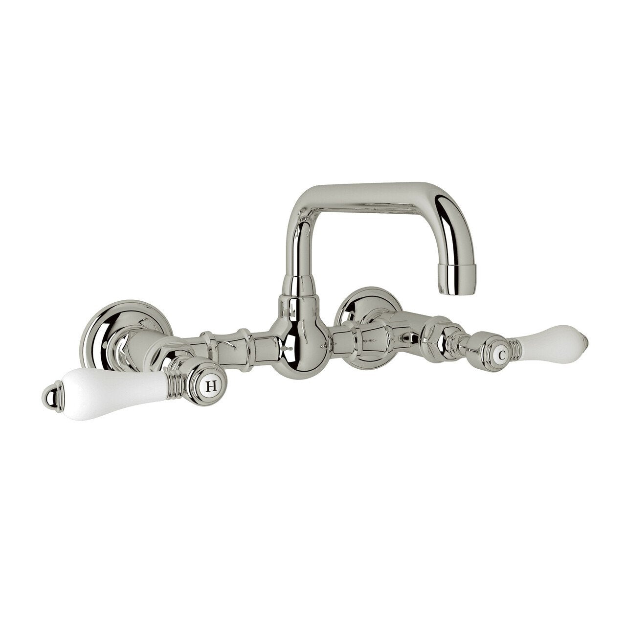 ROHL Acqui Wall Mount Bridge Bathroom Faucet - BNGBath