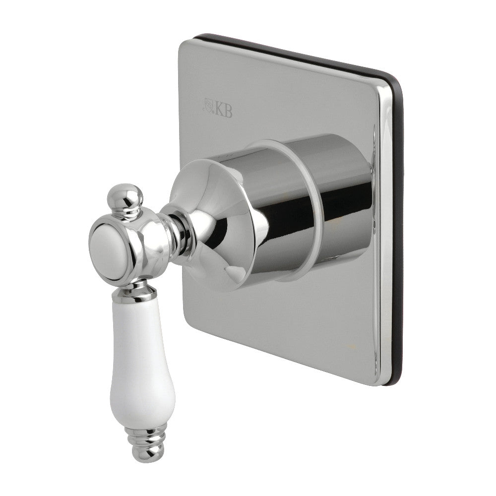 Kingston Brass KS3041BPL Bel-Air 3-Way Diverter Valve with Trim Kit, Polished Chrome - BNGBath