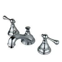 Thumbnail for Kingston Brass KS5561BL 8 in. Widespread Bathroom Faucet, Polished Chrome - BNGBath