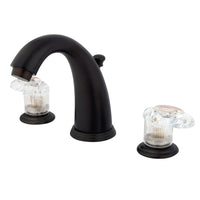 Thumbnail for Kingston Brass KB985ALL 8 to 16 in. Widespread Bathroom Faucet, Oil Rubbed Bronze - BNGBath