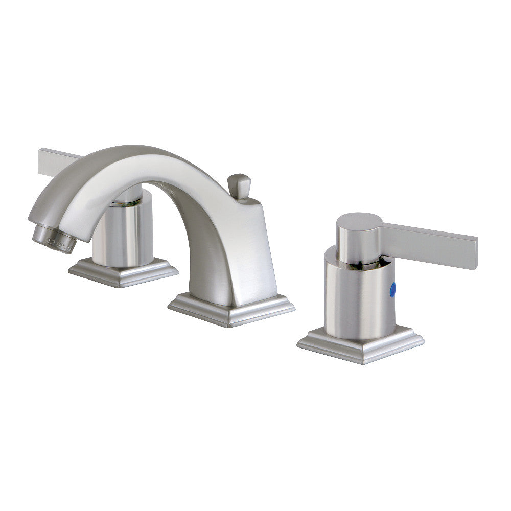 Fauceture FSC4688NDL 8 in. Widespread Bathroom Faucet, Brushed Nickel - BNGBath