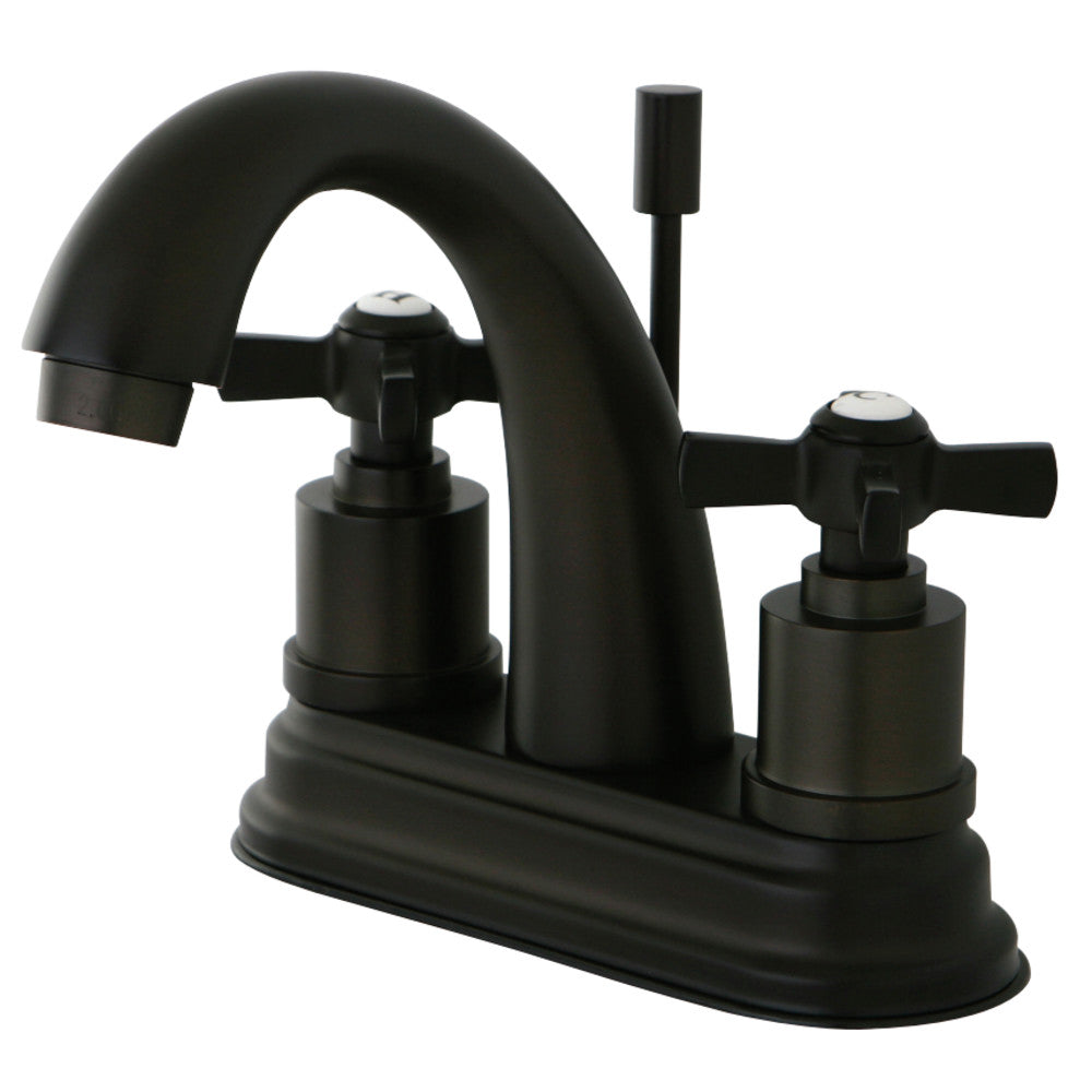 Kingston Brass KS8615ZX 4 in. Centerset Bathroom Faucet, Oil Rubbed Bronze - BNGBath