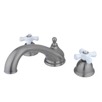 Thumbnail for Kingston Brass KS3358PX Vintage Roman Tub Faucet, Brushed Nickel - BNGBath