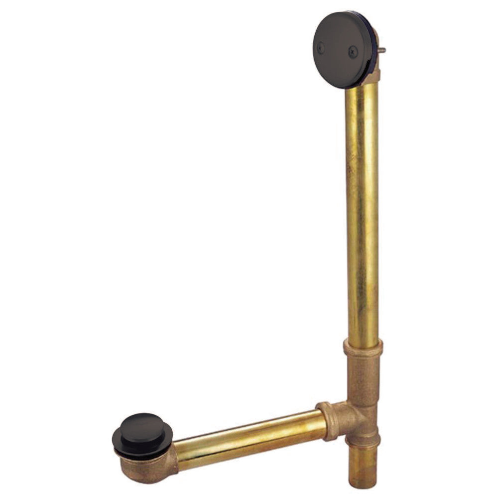 Kingston Brass DTT2165 16" Bathtub Waste and Overflow Drain, Oil Rubbed Bronze - BNGBath