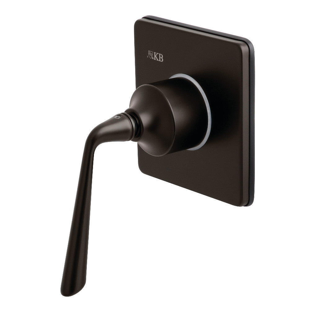 Kingston Brass KS3045ZL 3-Way Diverter Valve with Trim Kit, Oil Rubbed Bronze - BNGBath