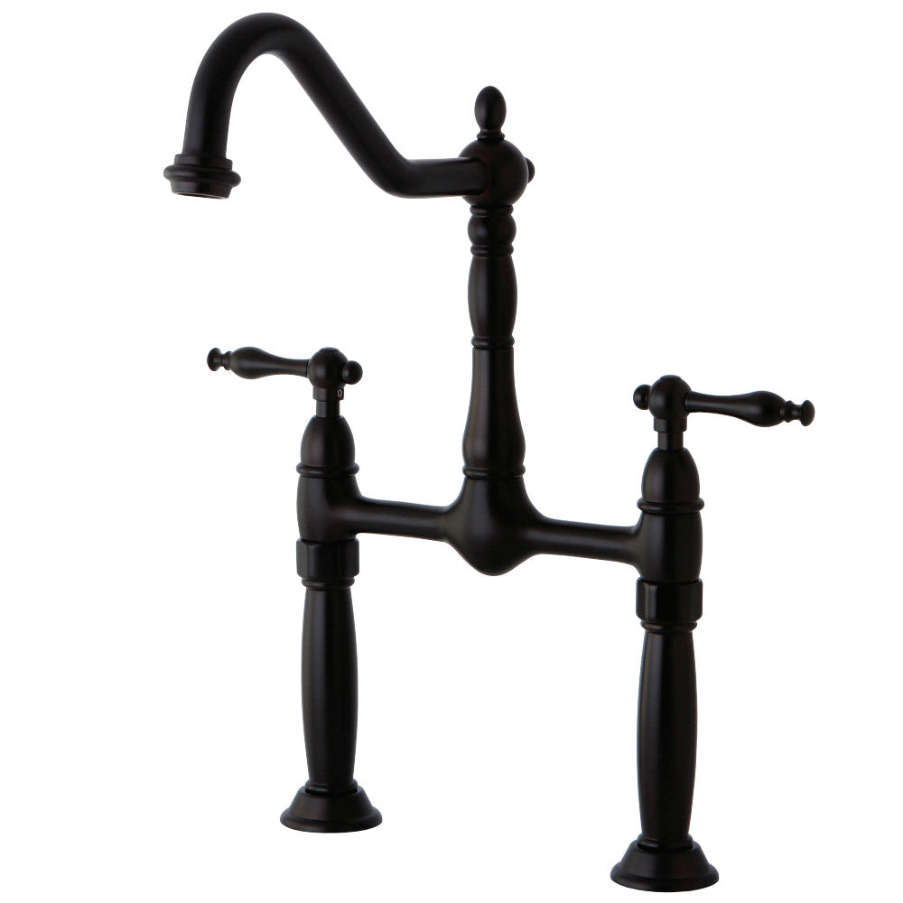 Kingston Brass KS1075NL Vessel Sink Faucet, Oil Rubbed Bronze - BNGBath