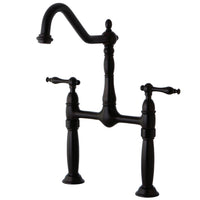 Thumbnail for Kingston Brass KS1075NL Vessel Sink Faucet, Oil Rubbed Bronze - BNGBath