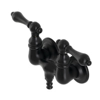 Thumbnail for Aqua Vintage AE31T0 Vintage 3-3/8 Inch Wall Mount Tub Faucet, Matte Black - BNGBath