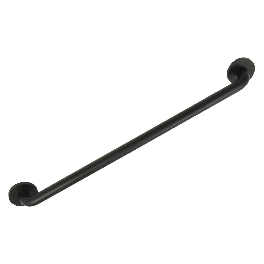 Kingston Brass GLDR814420 Silver Sage 42-Inch X 1-1/4-Inch OD ADA Grab Bar, Matte Black - BNGBath