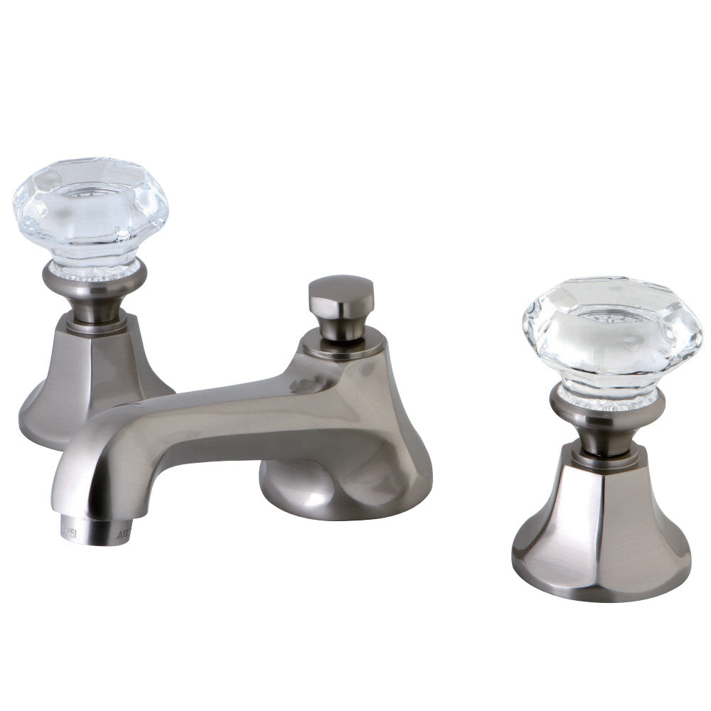 Kingston Brass KS4468WCL 8 in. Widespread Bathroom Faucet, Brushed Nickel - BNGBath