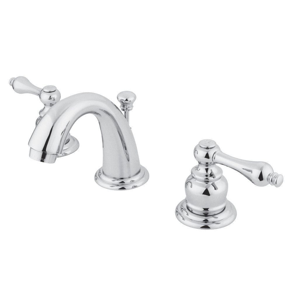 Kingston Brass GKB911AL English Country Widespread Bathroom Faucet, Polished Chrome - BNGBath