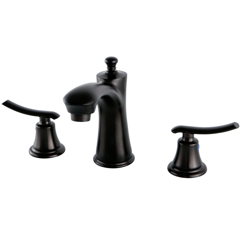 Kingston Brass KB7965JL 8 in. Widespread Bathroom Faucet, Oil Rubbed Bronze - BNGBath