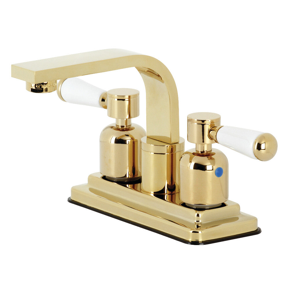 Kingston Brass KB8462DPL Paris 4-Inch Centerset Bathroom Faucet, Polished Brass - BNGBath