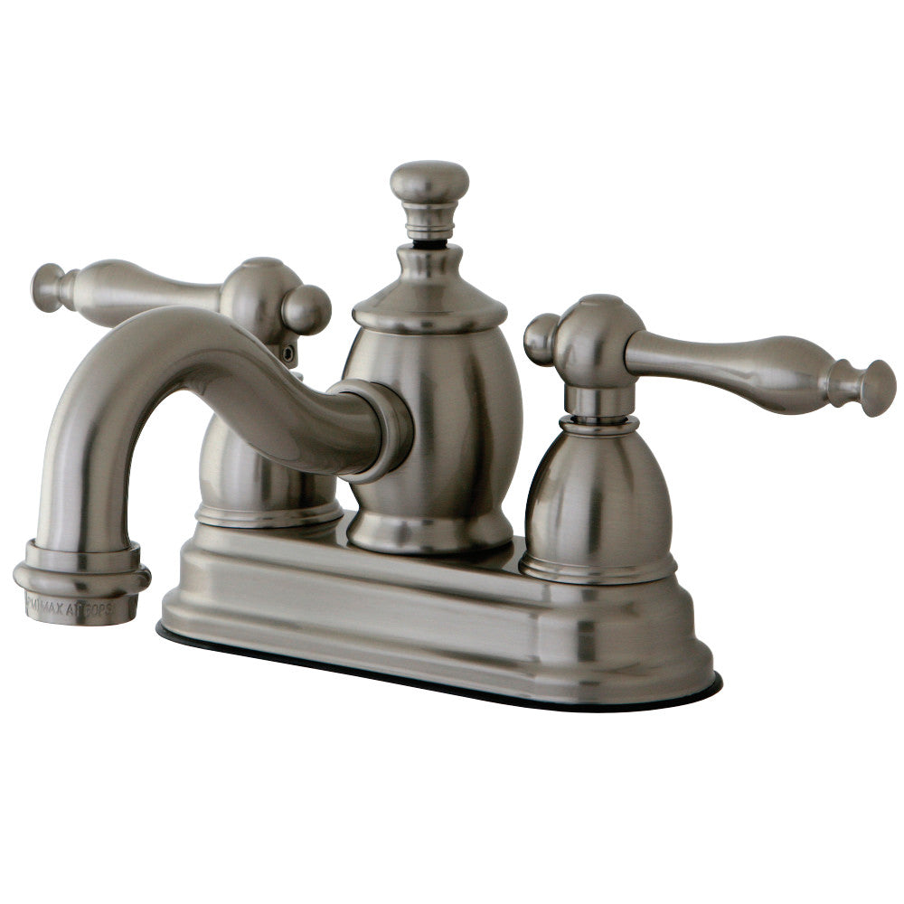 Kingston Brass KS7108NL 4 in. Centerset Bathroom Faucet, Brushed Nickel - BNGBath