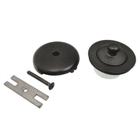 Thumbnail for Kingston Brass DLT5301A5 Lift & Turn Tub Drain Kit, Oil Rubbed Bronze - BNGBath