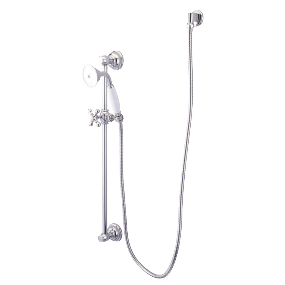 Kingston Brass KAK3521W1 Made To Match Hand Shower Combo with Slide Bar, Polished Chrome - BNGBath