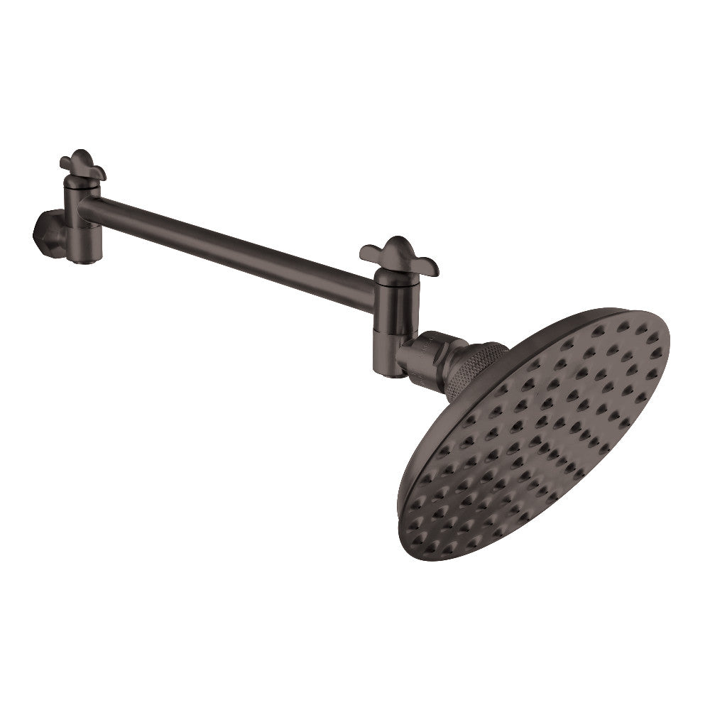 Kingston Brass K135K5 Victorian 5-1/4 in. Showerhead with 10 in. Shower Arm, Oil Rubbed Bronze - BNGBath