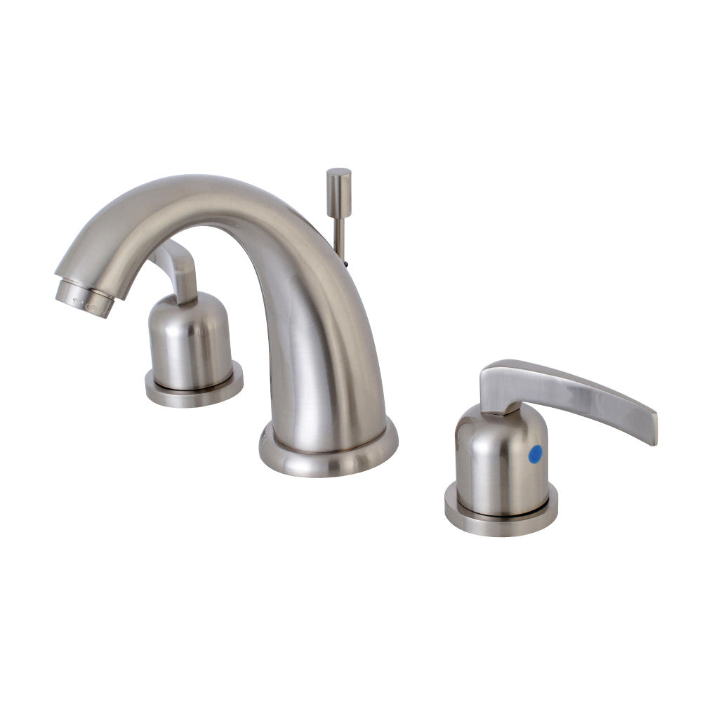 Kingston Brass KB8988EFL 8 in. Widespread Bathroom Faucet, Brushed Nickel - BNGBath