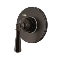 Thumbnail for Kingston Brass KS3035HL 3-Way Diverter Valve with Trim Kit, Oil Rubbed Bronze - BNGBath