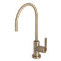 Thumbnail for Kingston Brass KS8193CTL Continental Single-Handle Water Filtration Faucet, Antique Brass - BNGBath