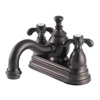 Thumbnail for Kingston Brass KS7105TX 4 in. Centerset Bathroom Faucet, Oil Rubbed Bronze - BNGBath