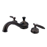 Thumbnail for Kingston Brass KS3335GL Georgian Roman Tub Faucet, Oil Rubbed Bronze - BNGBath