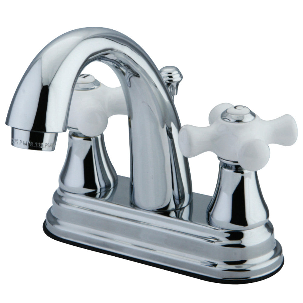 Kingston Brass KS7611PX 4 in. Centerset Bathroom Faucet, Polished Chrome - BNGBath