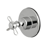 Thumbnail for Kingston Brass KS3031BEX 3-Way Diverter Valve with Trim Kit, Polished Chrome - BNGBath