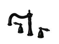 Thumbnail for Kingston Brass KS1345AL Heritage Roman Tub Faucet, Oil Rubbed Bronze - BNGBath