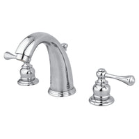 Thumbnail for Kingston Brass GKB981BL Widespread Bathroom Faucet, Polished Chrome - BNGBath