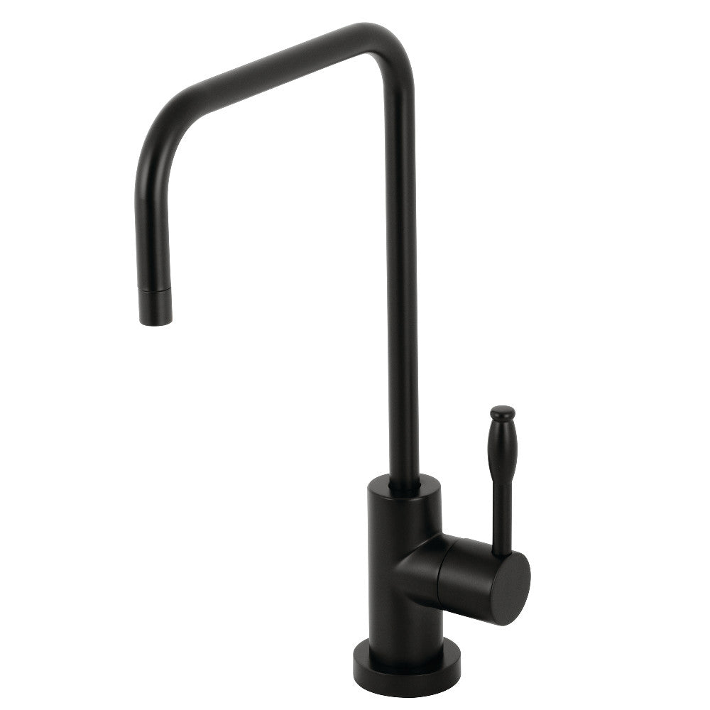 Kingston Brass KS6190NKL Nustudio Single-Handle Cold Water Filtration Faucet, Matte Black - BNGBath