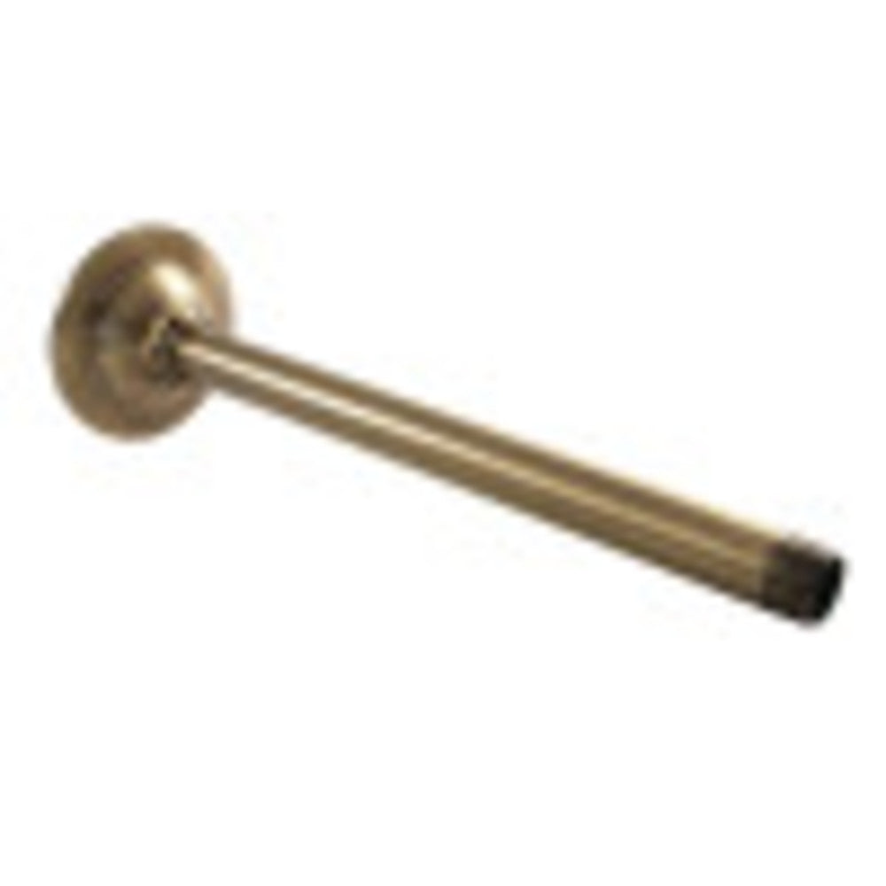 Kingston Brass K210A3 Showerscape 10" Rain Drop Ceiling Mount Shower Arm, Antique Brass - BNGBath