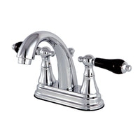 Thumbnail for Kingston Brass KS7611PKL 4 in. Centerset Bathroom Faucet, Polished Chrome - BNGBath