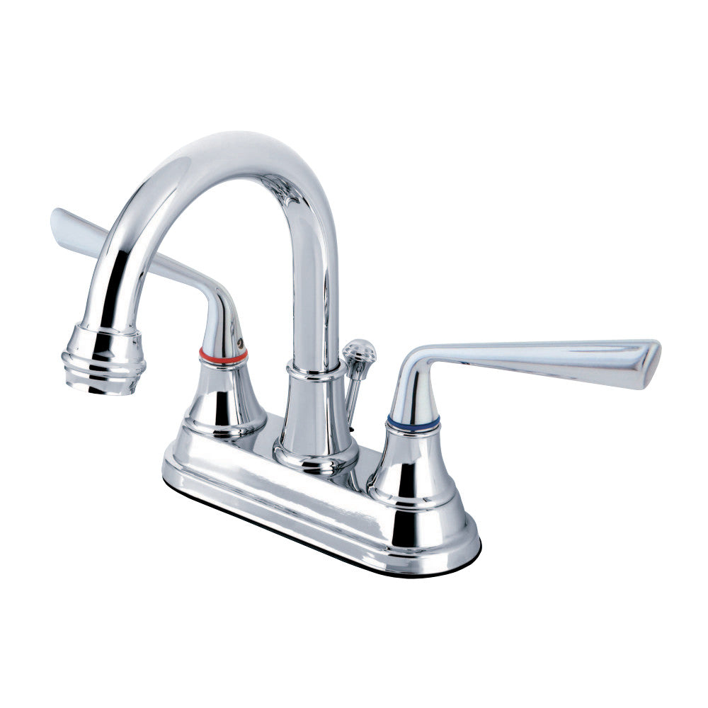 Kingston Brass Silver Sage 4" Centerset Bathroom Faucets - BNGBath