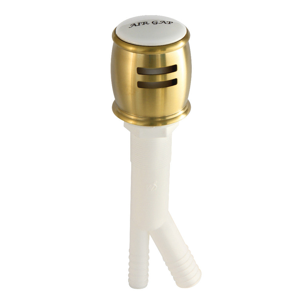 Kingston Brass K511SB Heritage Dishwasher Air Gap, Brushed Brass - BNGBath