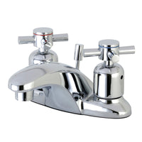 Thumbnail for Kingston Brass FB8621DX 4 in. Centerset Bathroom Faucet, Polished Chrome - BNGBath