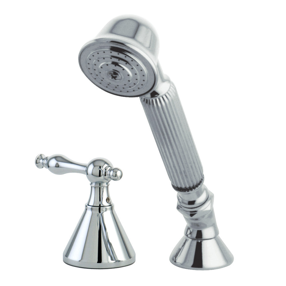 Kingston Brass KSK2361NLTR Transfer Valve Set for Roman Tub Filler, Polished Chrome - BNGBath