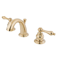 Thumbnail for Kingston Brass GKB912AL English Country Widespread Bathroom Faucet, Polished Brass - BNGBath