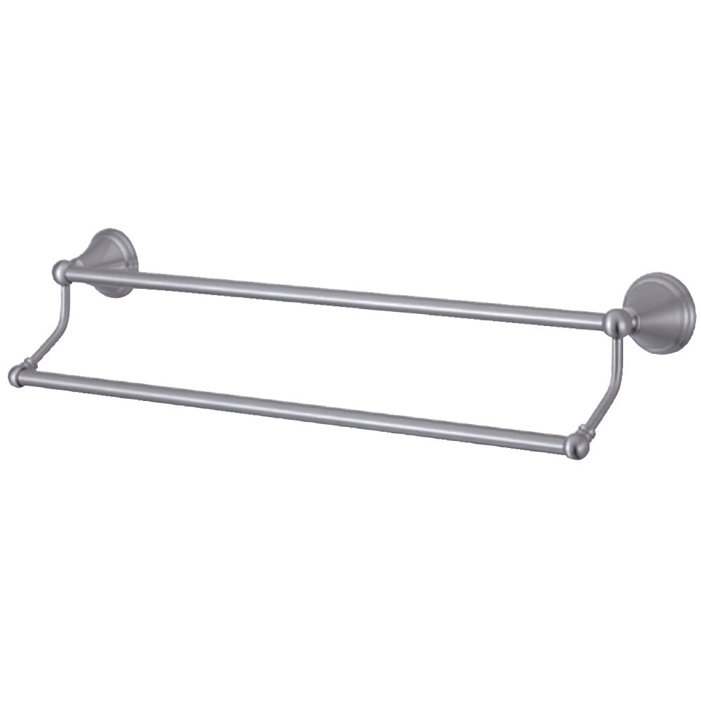 Kingston Brass BA2973SN Governor 24" Dual Towel Bar, Brushed Nickel - BNGBath