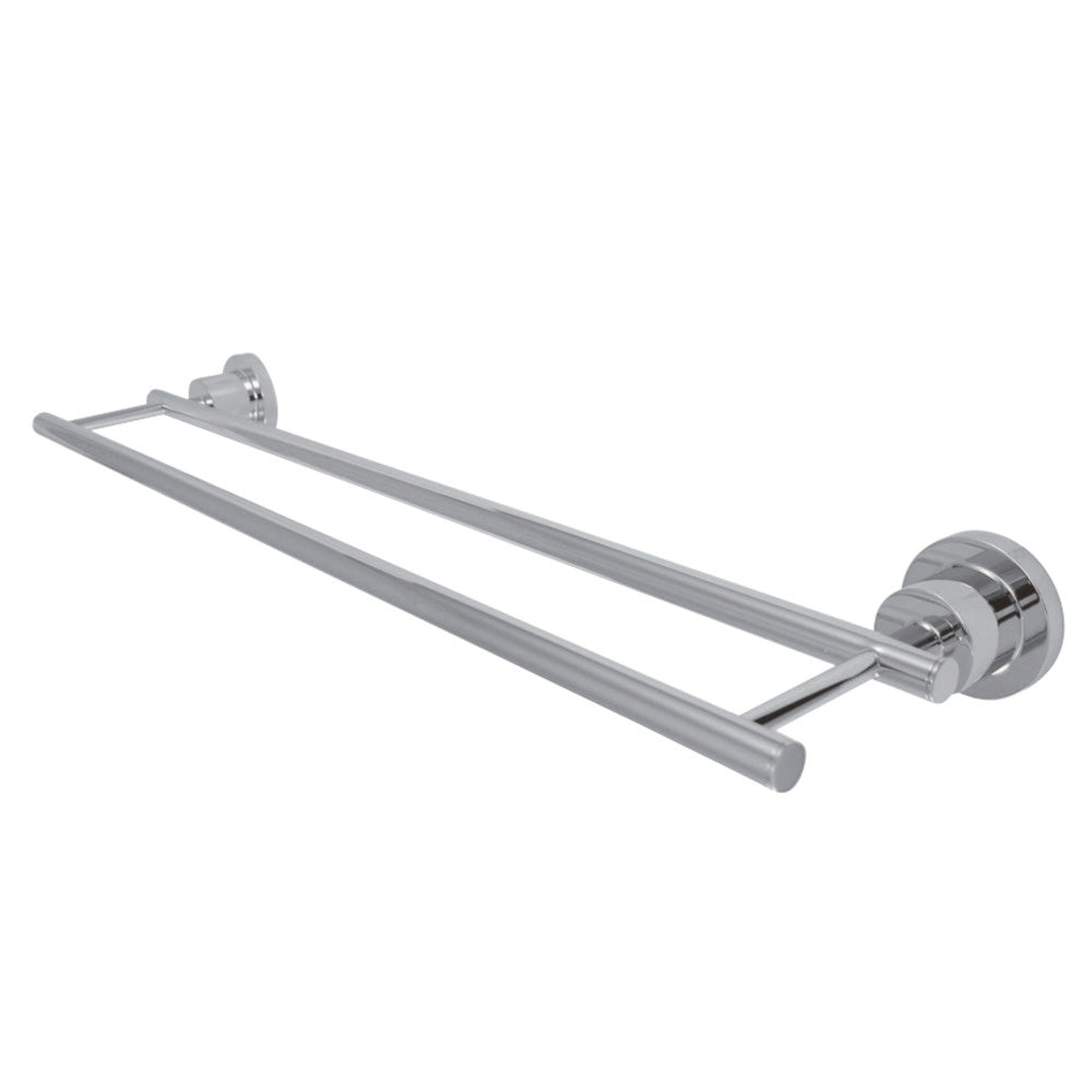 Kingston Brass BA8213C Concord 24" Dual Towel Bar, Polished Chrome - BNGBath