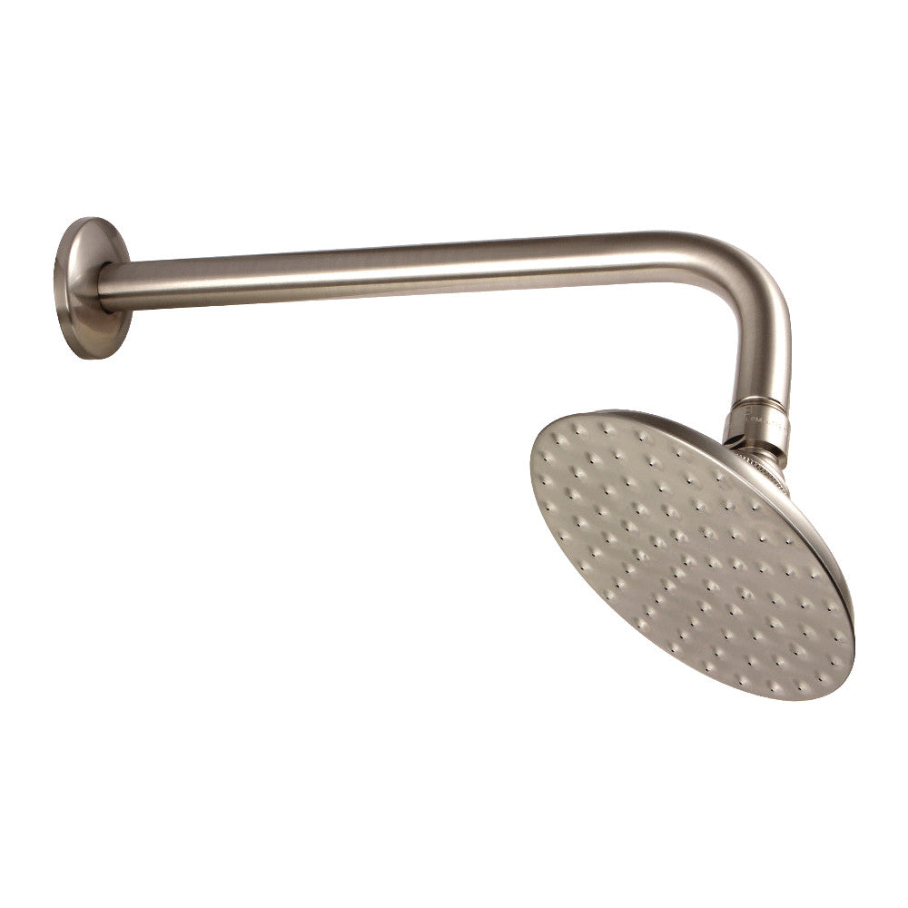 Kingston Brass K135A8CK Victorian 5-1/4" Shower Head with Shower Arm, Brushed Nickel - BNGBath