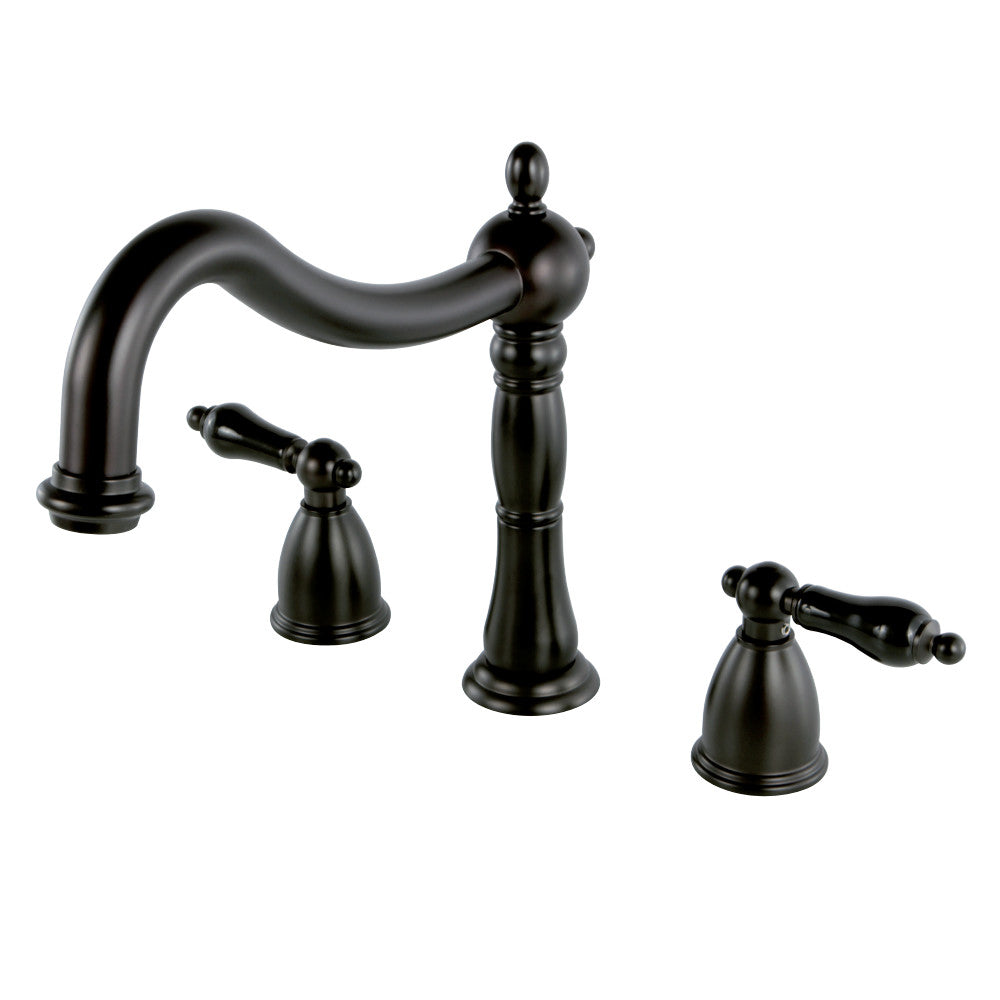 Kingston Brass KS1345PKL Duchess Roman Tub Faucet, Oil Rubbed Bronze - BNGBath