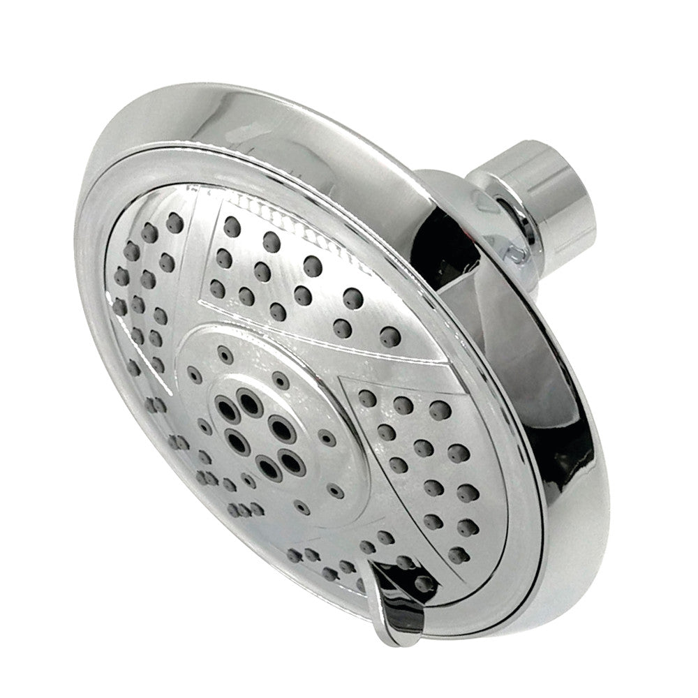 Kingston Brass KX1551 Vilbosch 5-Inch 5-Function Shower Head, Polished Chrome - BNGBath