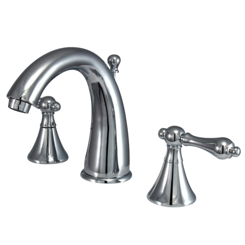 Kingston Brass KS2971AL 8 in. Widespread Bathroom Faucet, Polished Chrome - BNGBath