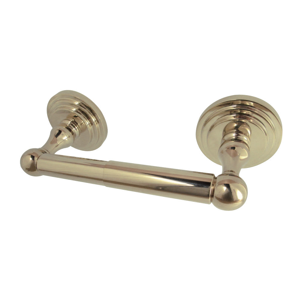 Kingston Brass BA2718PB Milano Toilet Paper Holder, Polished Brass - BNGBath