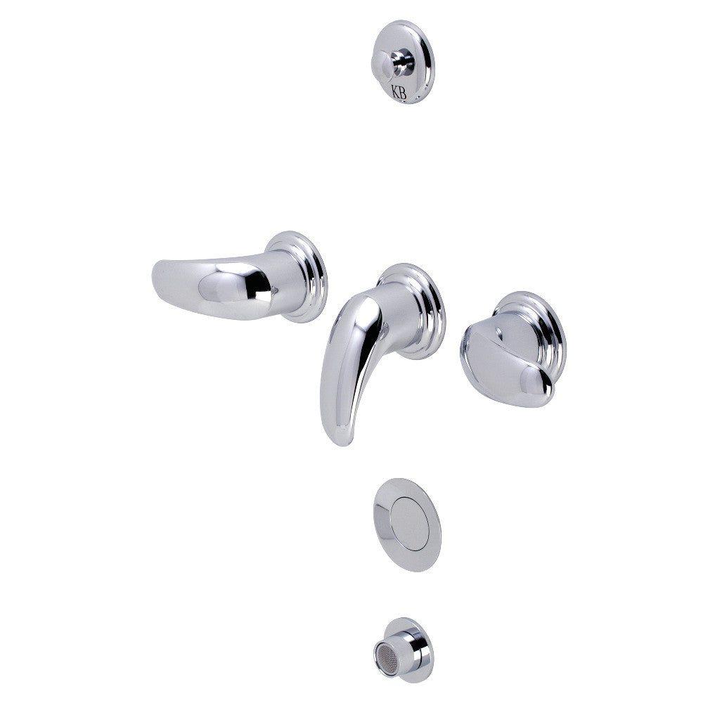 Kingston Brass KB321LL Bidet Faucet, Polished Chrome - BNGBath