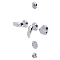 Thumbnail for Kingston Brass KB321LL Bidet Faucet, Polished Chrome - BNGBath